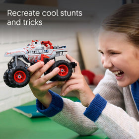 LEGO Technic ThunderROARus pull-back truck stunt action for quick bursts