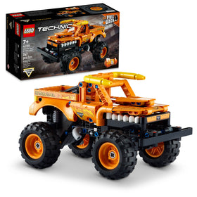 LEGO Technic El Toro Loco pull-back truck ready for fast racing and storage