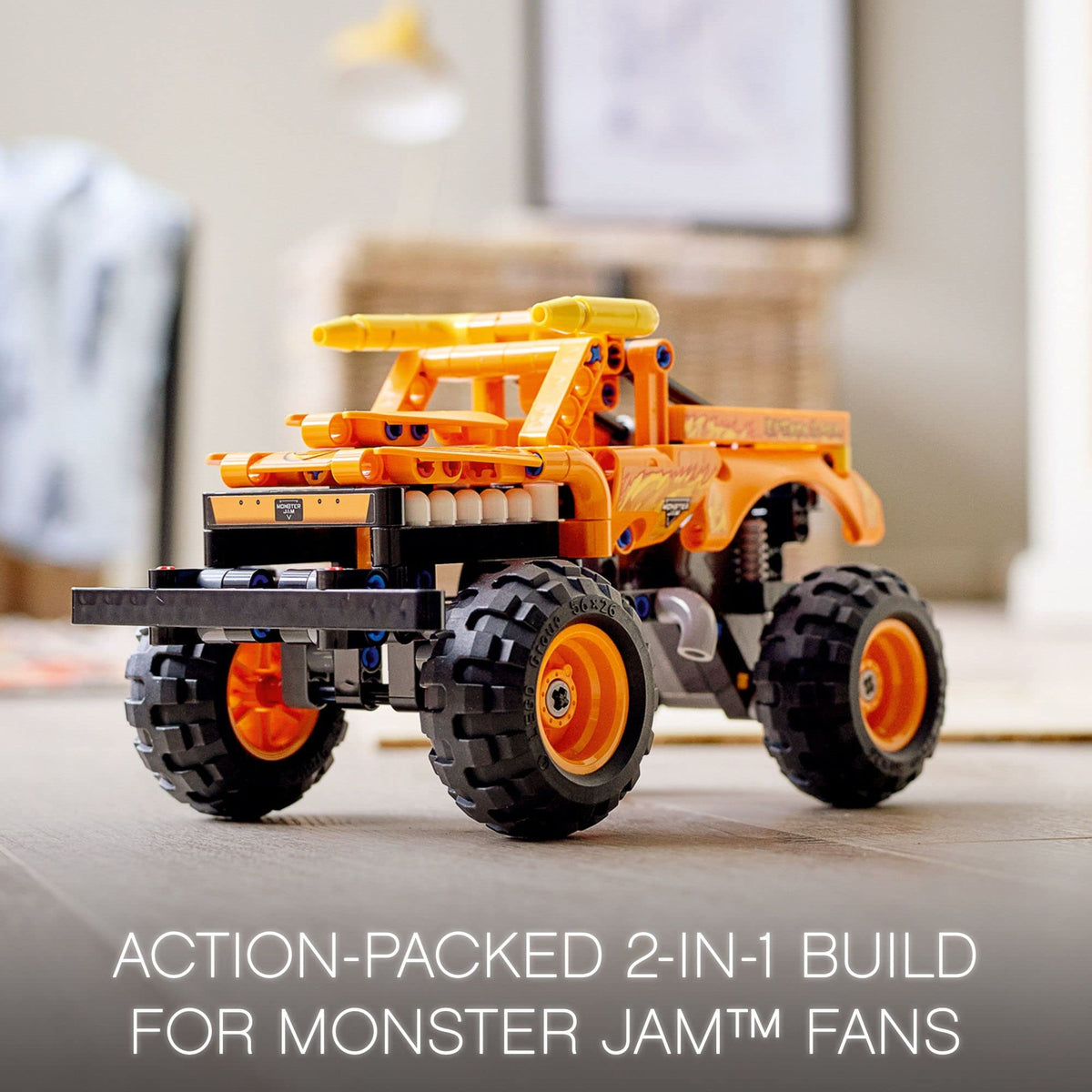 LEGO Technic El Toro Loco Rock Racer build for versatile off-road play