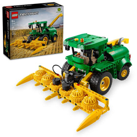 LEGO Technic John Deere 9700 forage header action for realistic farm play.