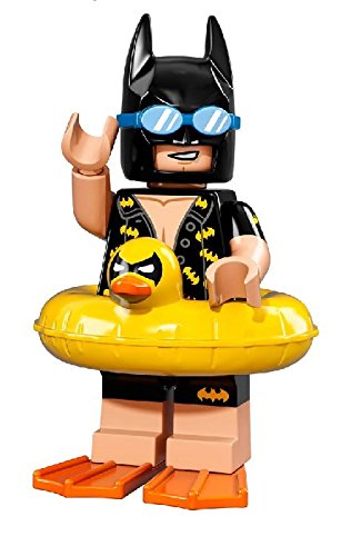 LEGO Vacation Batman minifigure 71017 bagged for display and imaginative play.