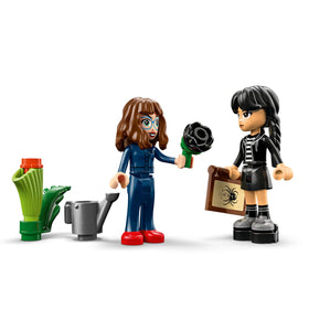 LEGO Wednesday Addams minidoll joins the build for spooky storytelling adventures
