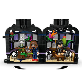 LEGO Wednesday conservatory vase with removable petals for storytelling and display