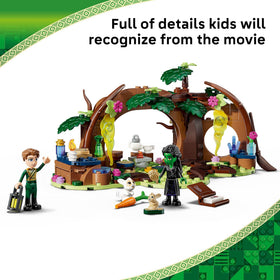 Fiyero minidoll complements LEGO Wicked Elphaba's Retreat for scene play
