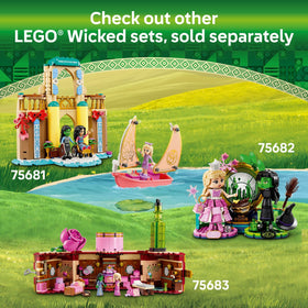 LEGO Wicked Emerald City map room scene for imaginative storytelling