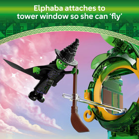 LEGO Wicked Wizard air balloon captures the set's adventurous vibe
