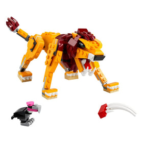 LEGO Creator 3in1 Wild Lion 31112 3in1 playset offers varied builds.