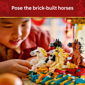 LEGO 80119 festival-goer in Year of the Horse costume enhances roleplay