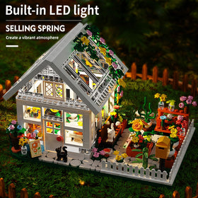 LEGPS YYDS Flower House LED mailbox adds charming finishing touches