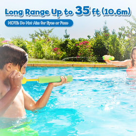 Lehoo Castle water blaster shoots up to 35 feet for exciting pool fights