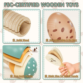 Lehoo Castle bell handle offering gentle jingles for cause-and-effect discovery