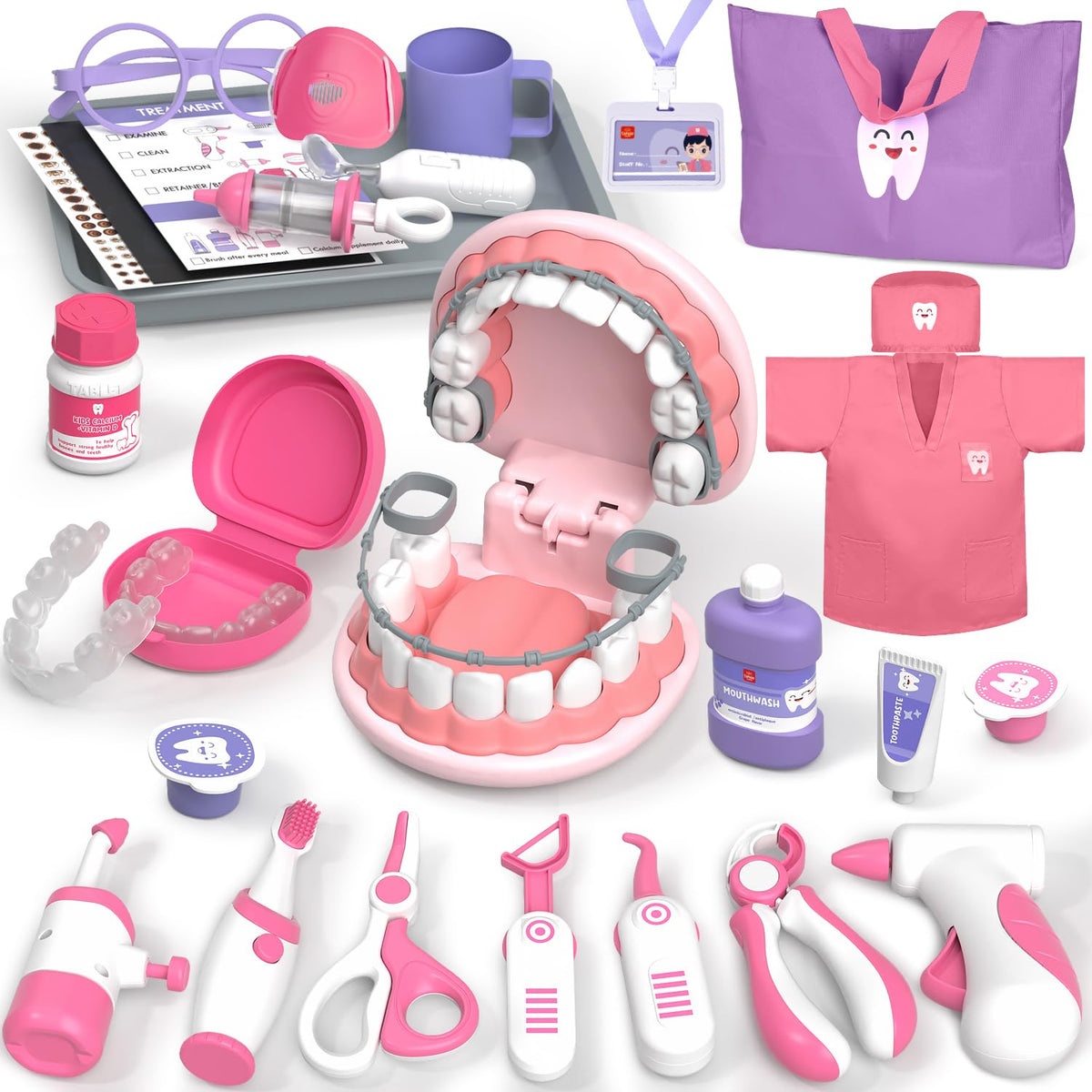 Lehoo Castle Doctor Kit cover image for imaginative dental play.