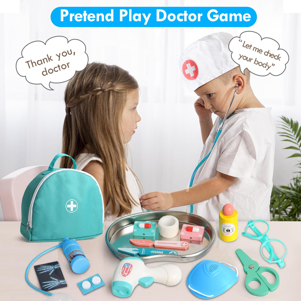 Lehoo Castle flashcards support quick learning during clinic-themed play