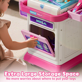 Lehoo Castle doctor kit sounds display enhances realistic pretend play