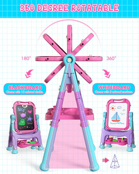 Lehoo Castle color options blue purple pink inspire imaginative art sessions.