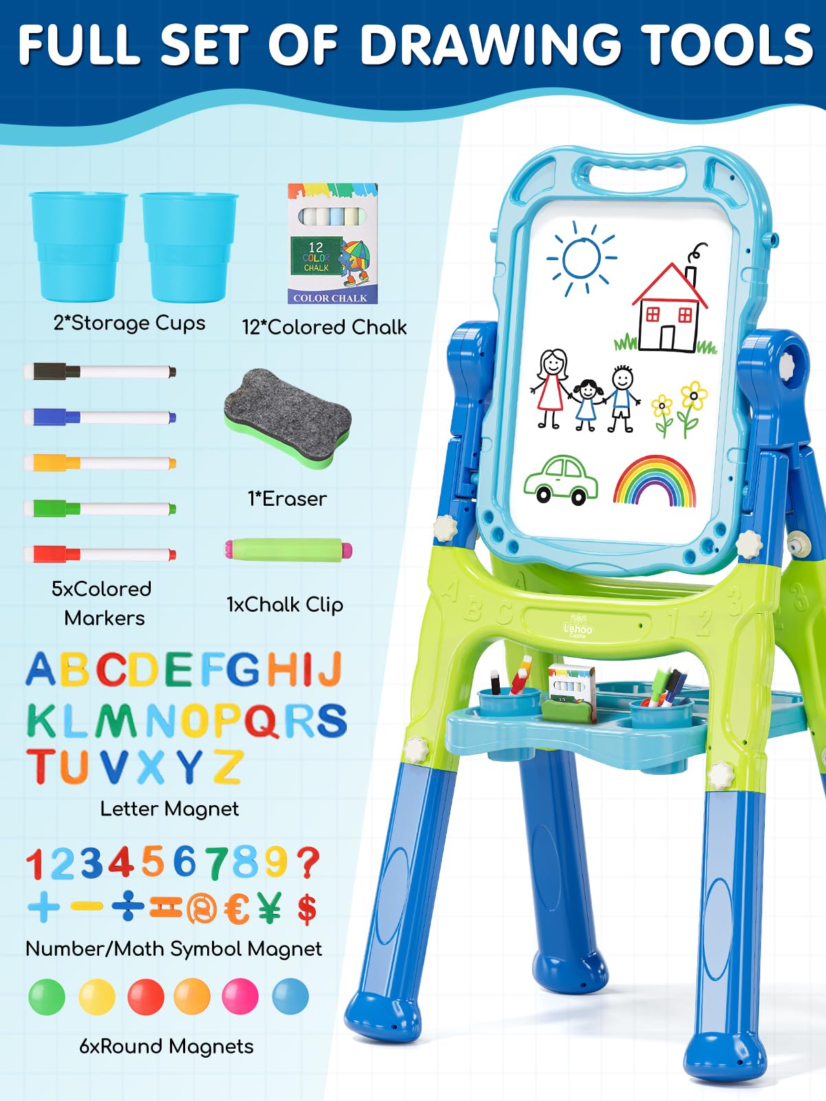 Lehoo Castle drawing area inspires kid-friendly learning and play sessions