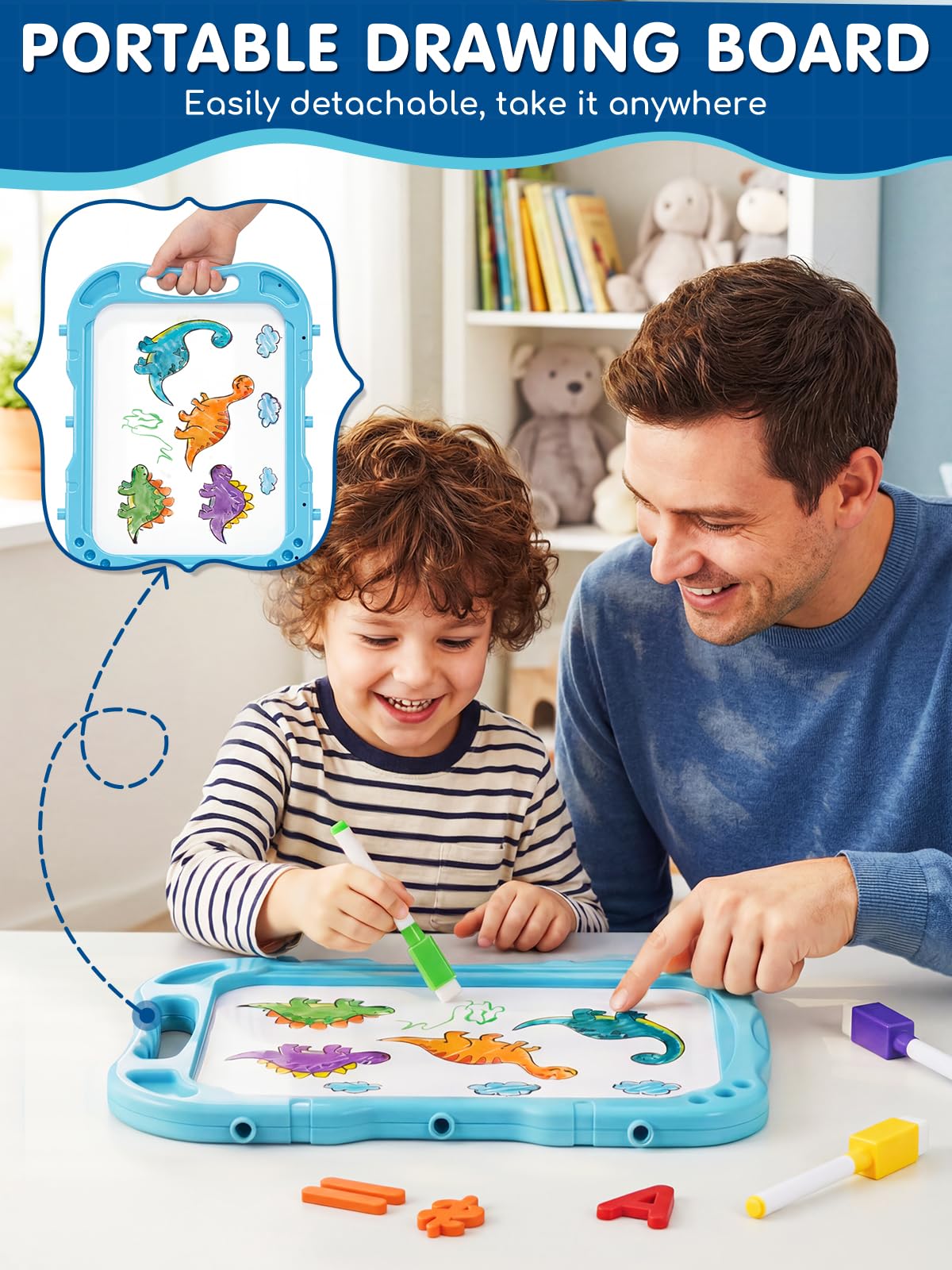 Lehoo Castle portable easel suitable for indoors and outdoor fun