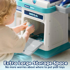 Lehoo Castle easy assembly with labeled panels A-D for quick setup