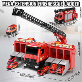 Lehoo Castle fire truck non-toxic materials ensure safe family play.