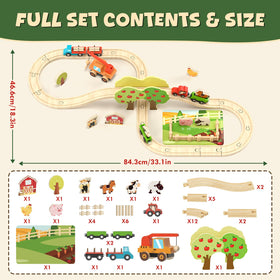 Build bigger adventures by pairing with other wooden railway brands.