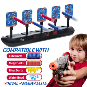 Lehoo Castle included accessories boost playtime and family bonding during Nerf games.