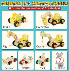 Lehoo Castle excavator-build scene, inspiring guided play and creative STEM exploration.