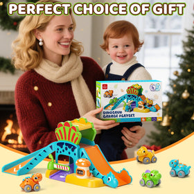 Lehoo Castle mini dino cars for bright, hands-on racing fun and fine motor practice