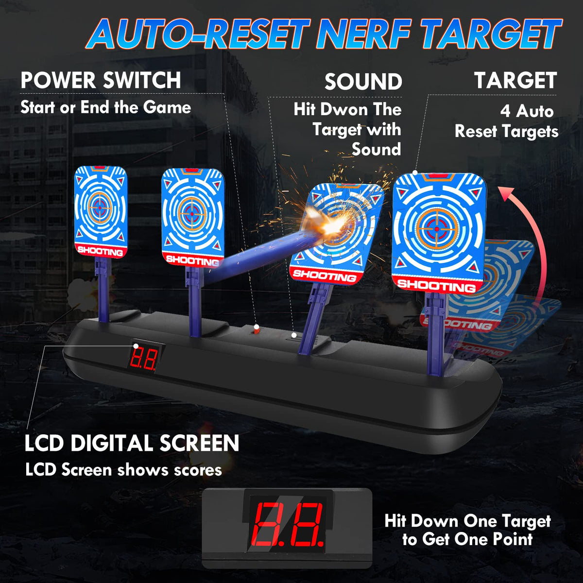 Lehoo Castle Nerf Target Vest offers safe, active practice for kids.