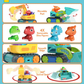 Lehoo Castle safety features in toxin-free ABS plastic for safe play.