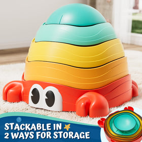 Lehoo Castle stepping stones family play for shared obstacle courses