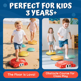 Lehoo Castle stepping stones reinforced inner structure for durability
