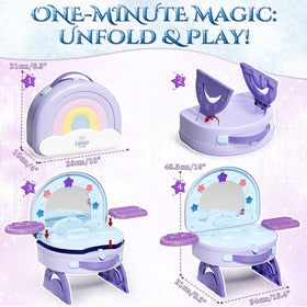 Lehoo Castle sturdy plastic construction ensures durable toddler use.