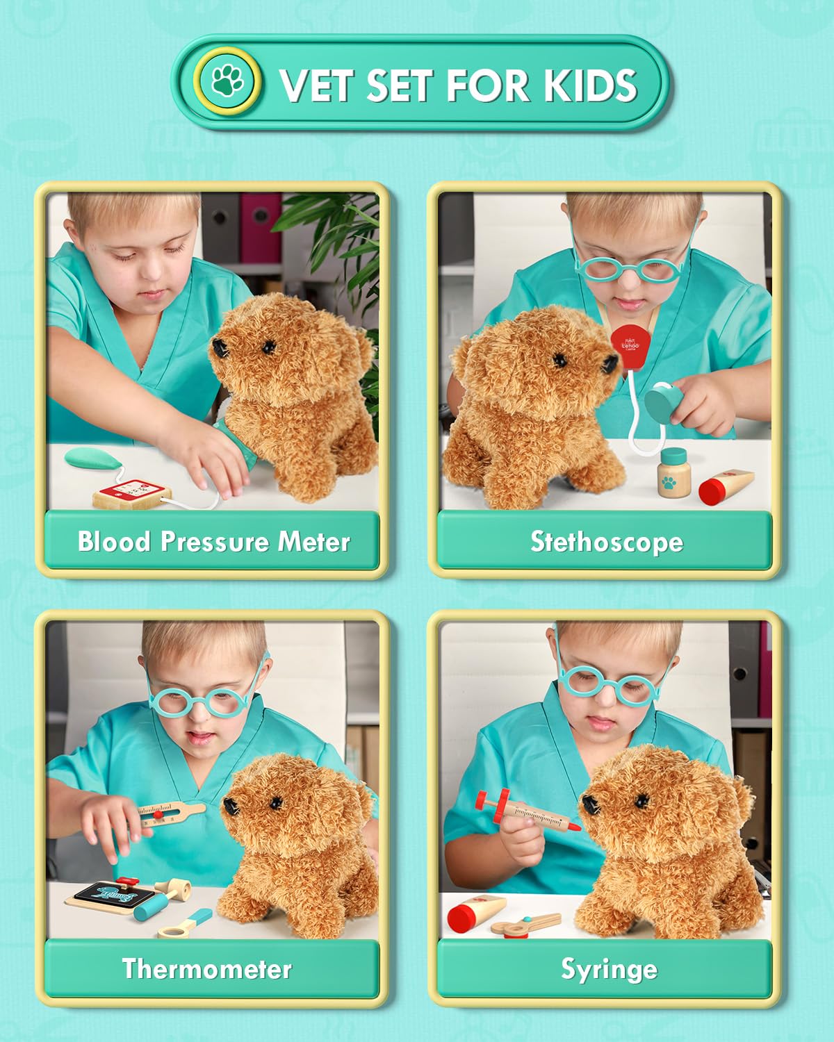 Lehoo Castle thermometer toy invites early science exploration during pretend checks
