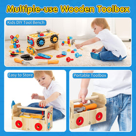 Lehoo Castle toolset screwdriver designed for safe toddler play