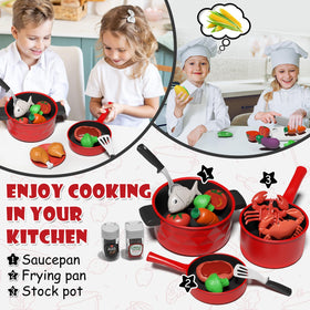 Lehoo Castle toy knife and cutting board enable safe pretend slicing.