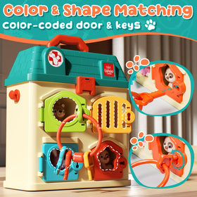Lehoo Castle Vet Playset animal models bring pretend care to life.