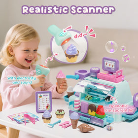Lehoo Castle whipped cream dispenser adds realistic topping play.