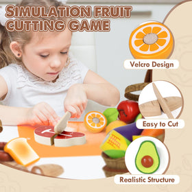 Lehoo Castle fish play food adds realistic meal options for kids.
