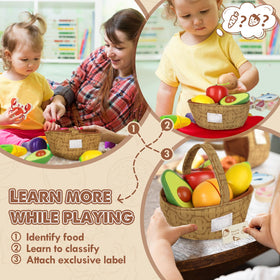 Lehoo Castle mushrooms play food enhances sorting and role-play scenarios.