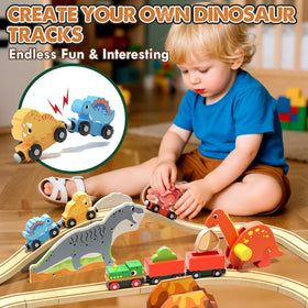 Lehoo Castle wooden track pieces for customizable, durable setups.