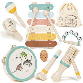 Lehoo Castle xylophone for toddlers with safe, gentle tones to boost early rhythm