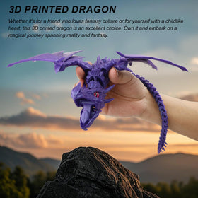 LehuoMaker dragon nightstand ornament; whispers fantasy at bedtime.