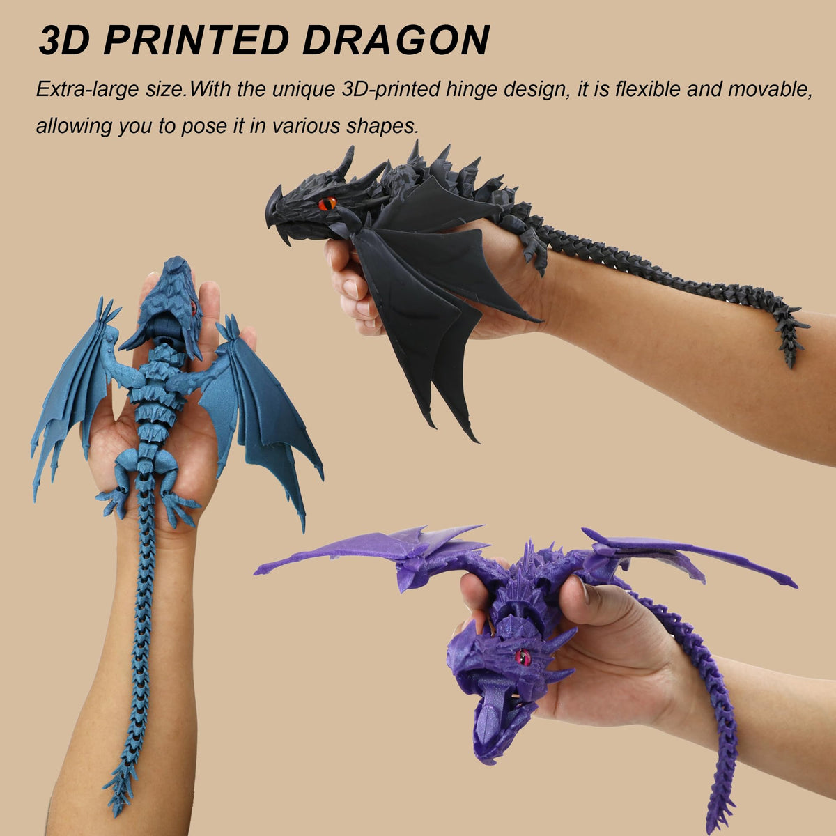 LehuoMaker dragon on desk; adds character to work or study space.