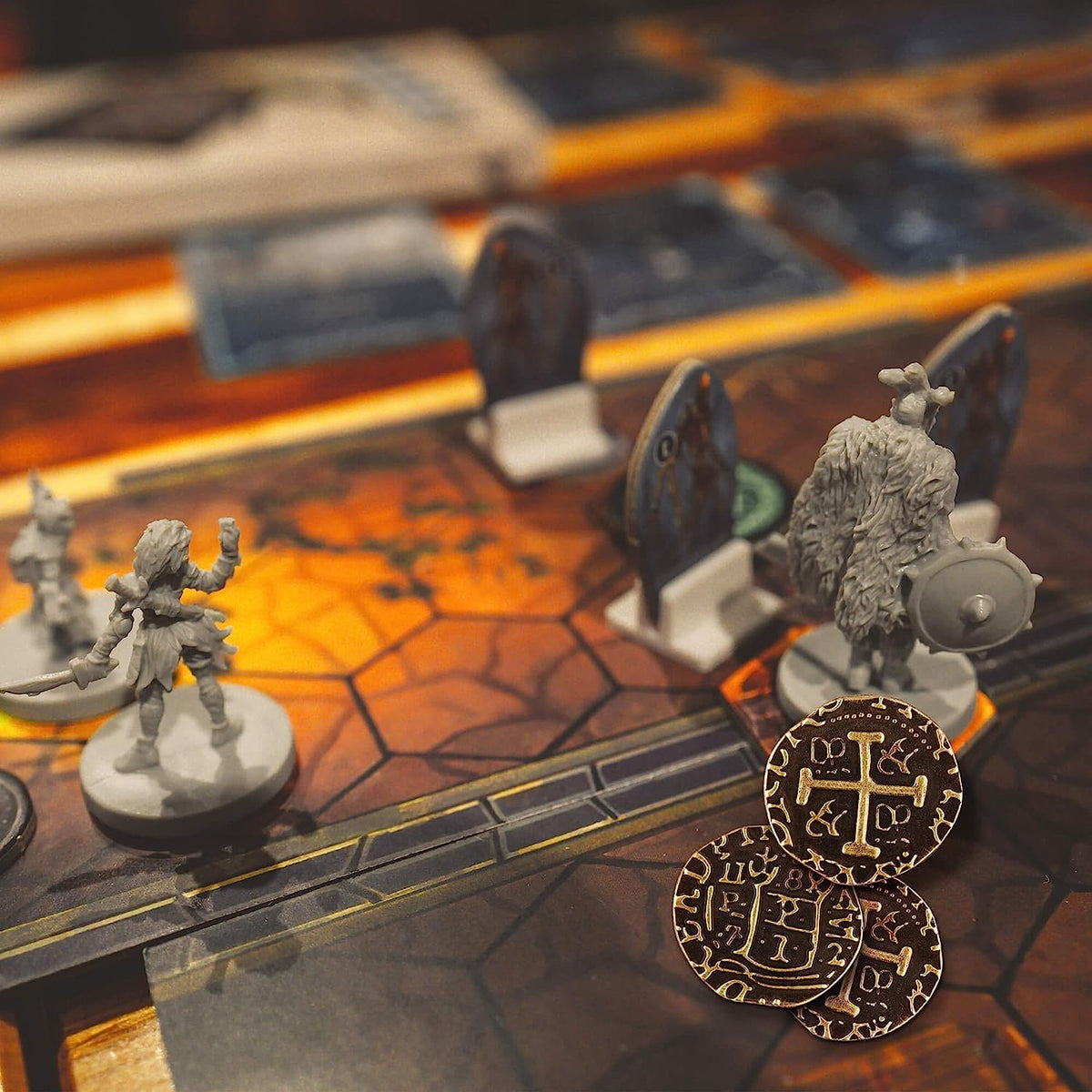 Leib Games 100-piece pirate coin set adds realistic chime to games.