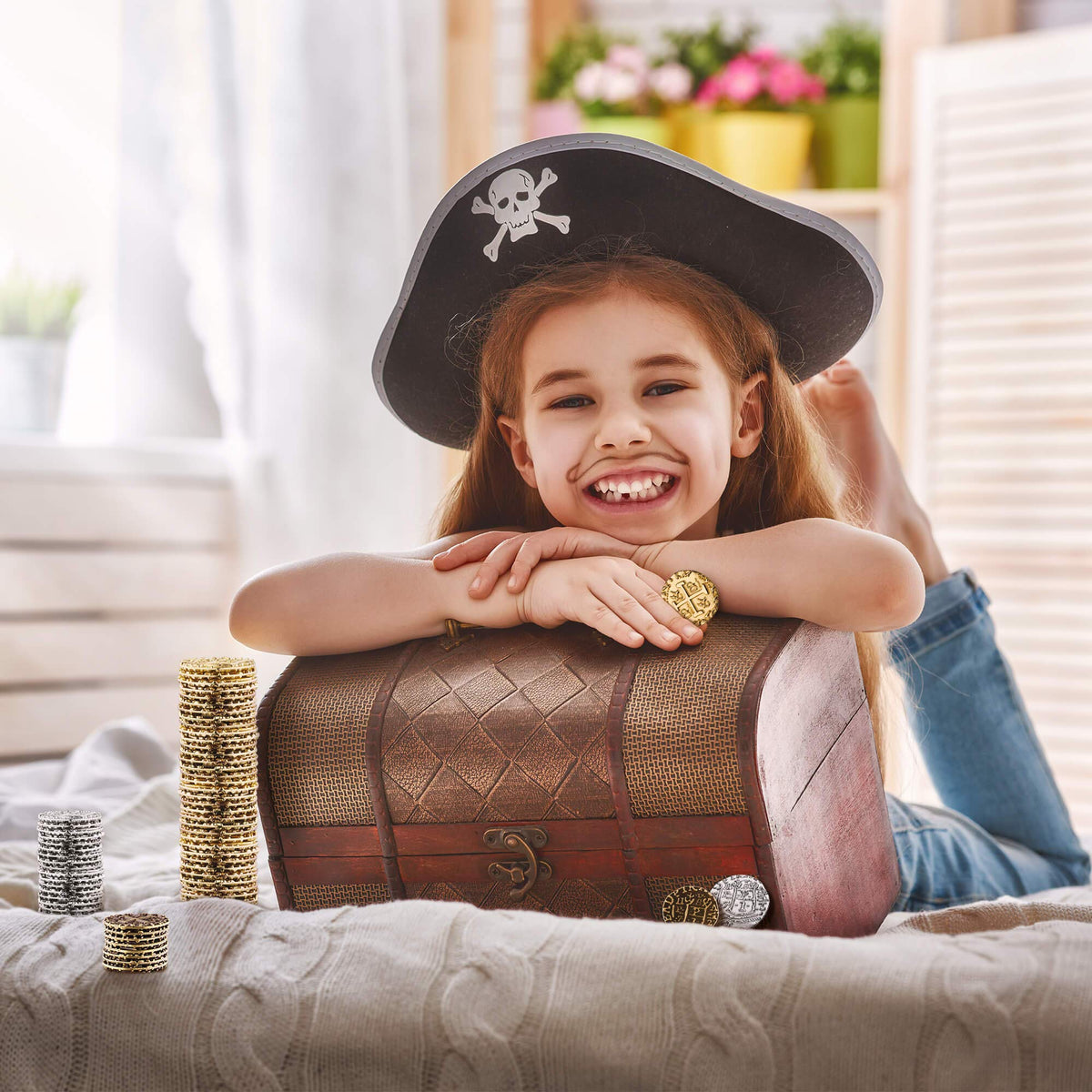 Leib Games coins are metal-detectable for interactive hunts