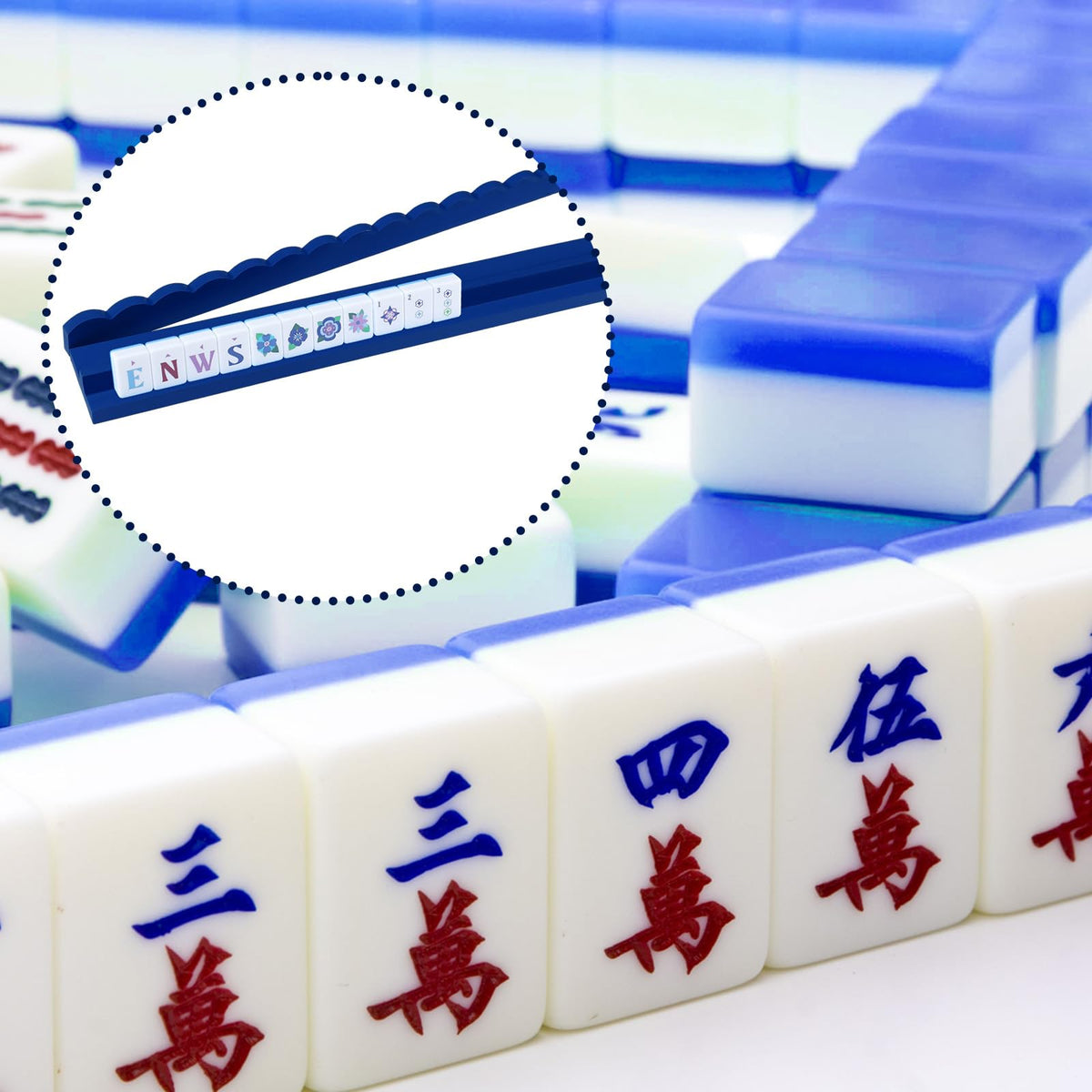 Leinuosen compact tile racks support focused strategy and clean setups