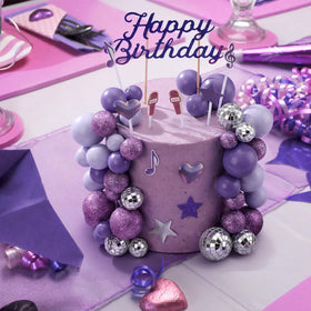 Leinuosen foam ball toppers in 2 cm for cakes