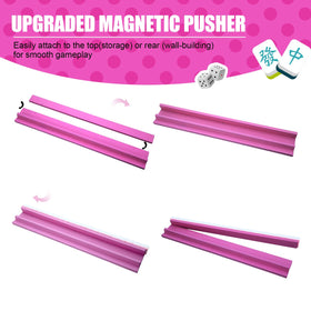 Leinuosen magnetic pushers attach to racks for easy tile movement during play