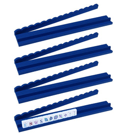 Leinuosen wooden mahjong rack with magnetic pusher for smooth tile handling