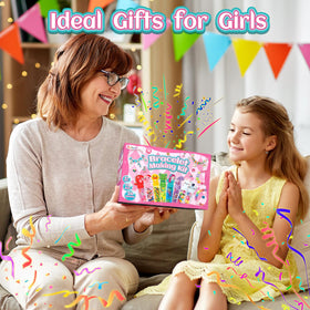leitait birthday gifts for girls aged 4-8 with creative activity